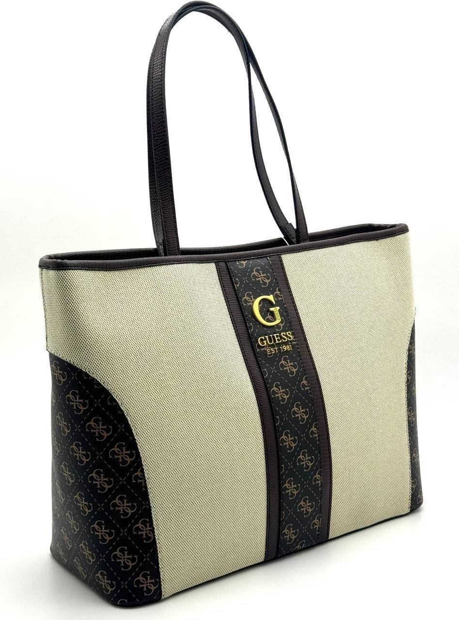 женская сумка guess,guess сумка,сумка шоппер guess,сумка guess est 1981 женская черная,guess сумка тоут