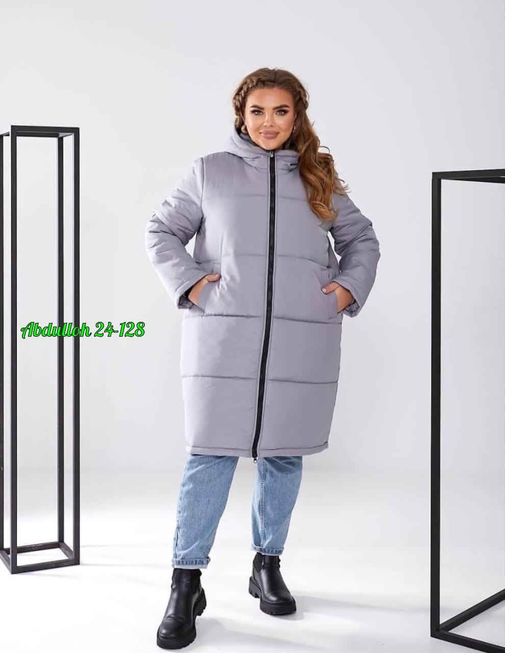 удлиненная зимняя куртка,зимняя куртка женская,куртка женская зимняя теплая,женская демисезонные куртка,куртка зимняя женская 58 60 размер
