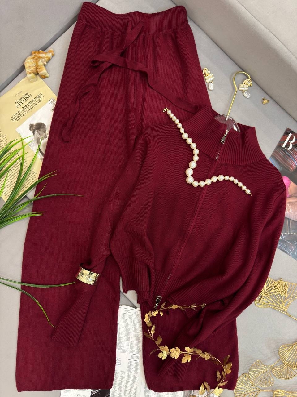 трикотажные костюмы,костюм с брюками,костюм вязаный теплый с брюками,вязаный костюм женский,брючный костюм