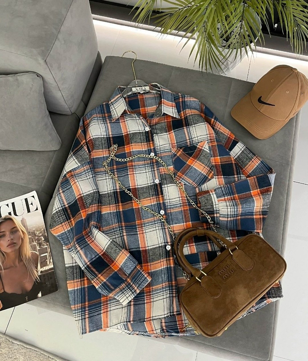 рубашка оверсайз в клетку betrendy wear,рубашка женская в клетку оверсайз,рубашка оверсайз в клетку удлиненная,рубашка в клетку,женская рубашка