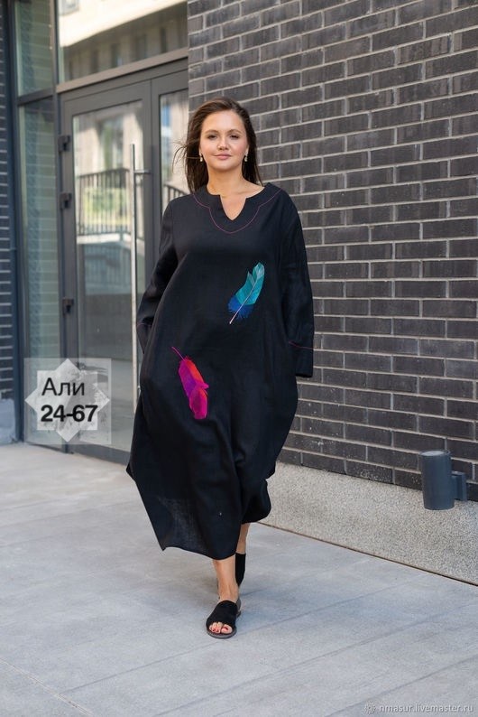 женское платье больших размеров,бохо платье,платье женская,льняное платье,льняное платье с вышивкой