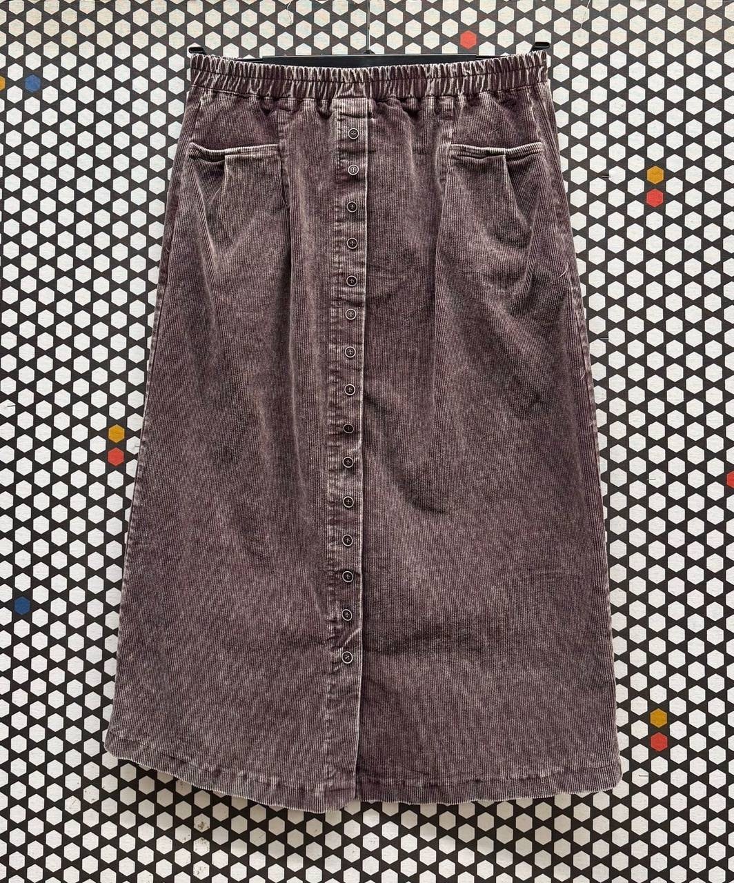 юбка вельветовая миди трапеция 74см,юбка трапеция из вельвета,вельветовая юбка миди,юбка вельветовая,юбка из вельвета с накладными карманами