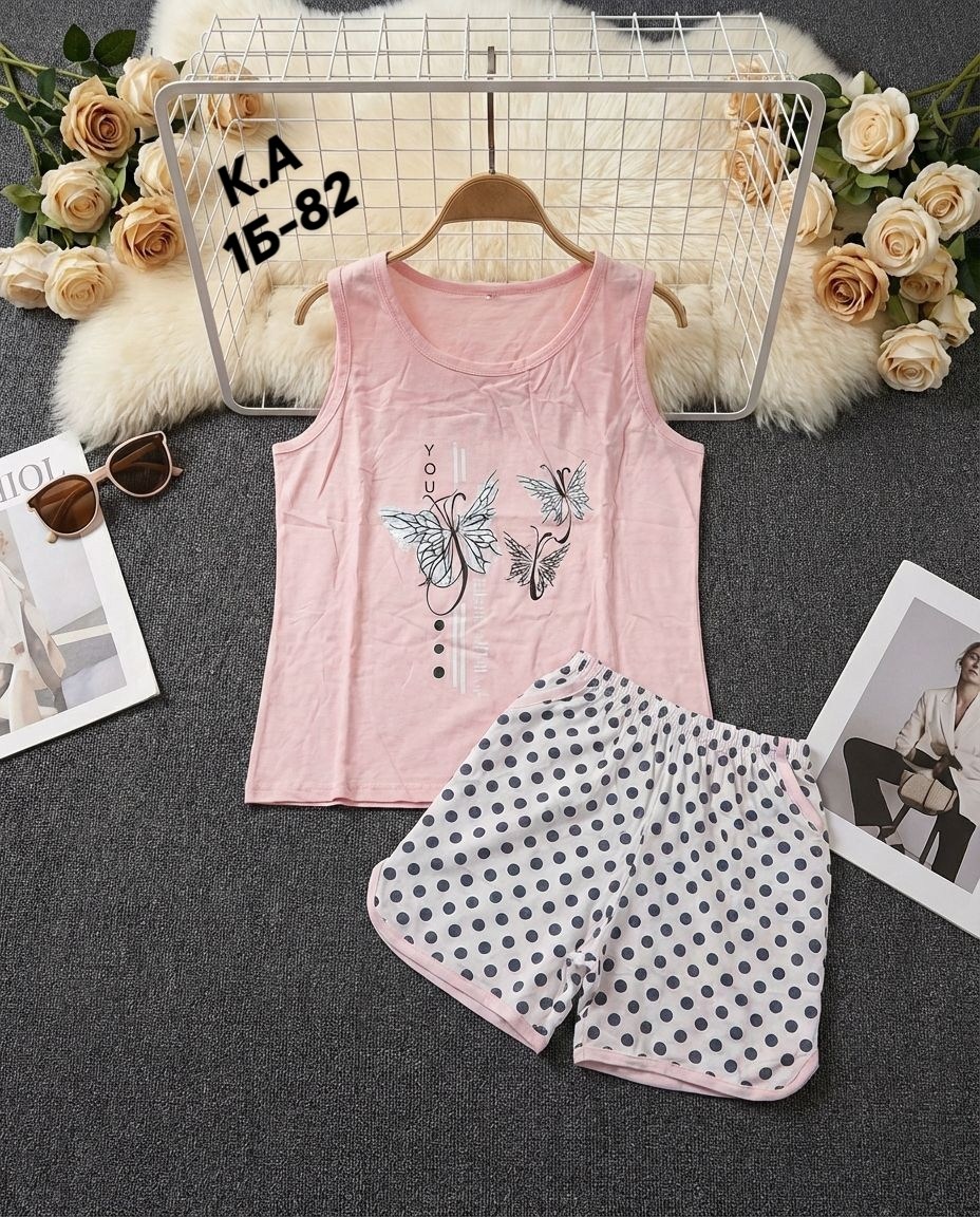 пижама женская,женский пижама домашний костюм,пижама женская комплект,пижама женская майка и шорты,пижама с шортами женская