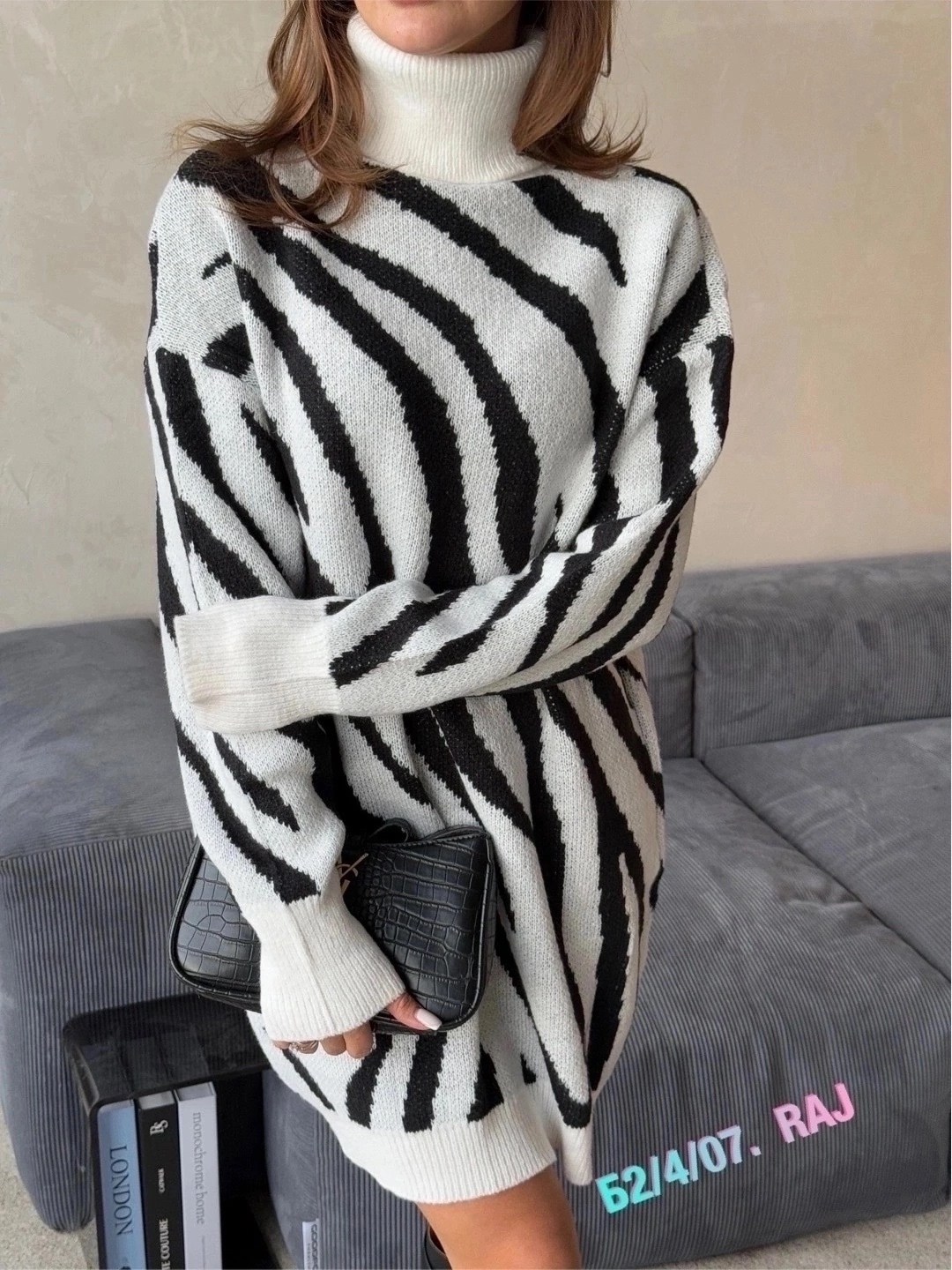 туника женская,туника оверсайз,туника свободного кроя,стильная туника,туника зебра