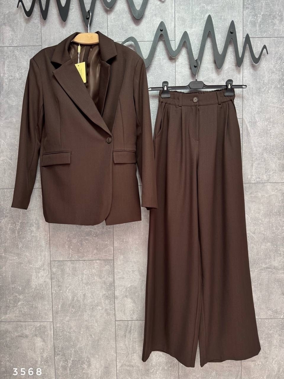 костюм женский классический с брюками палаццо,костюм брючный,классический костюм с брюками палаццо,женский костюм двойка,брючный костюм женский