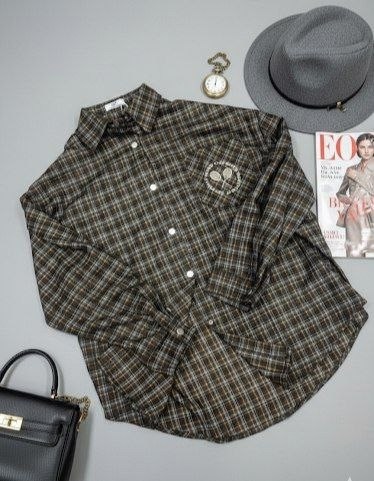 рубашка мужская клетчатая,женская рубашка в клетку,шерстяная рубашка в клетку тартан miu miu коричневый,рубашка в клетку мужская,клетчатая рубашка