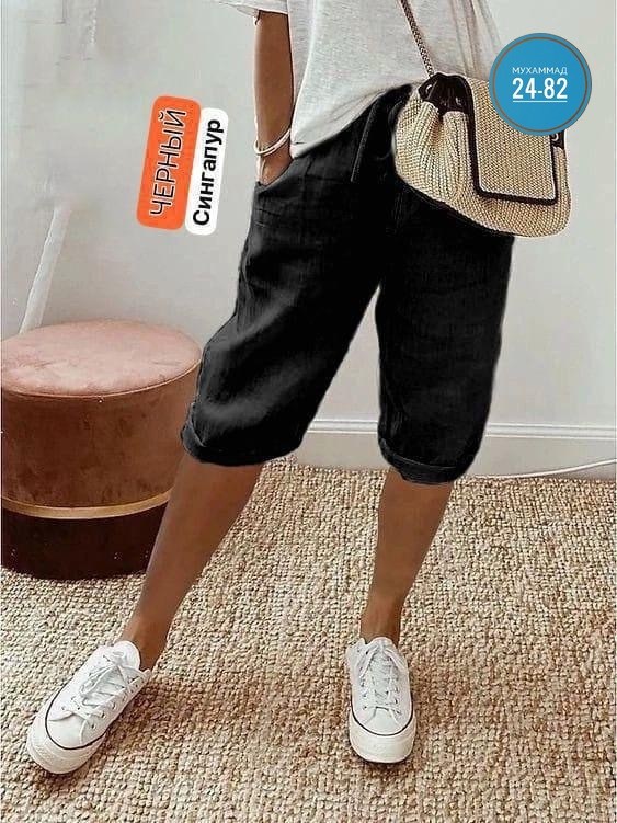 шорты женские,женские повседневные брюки,повседневные штаны,льняные шорты,брюки свободные повседневные