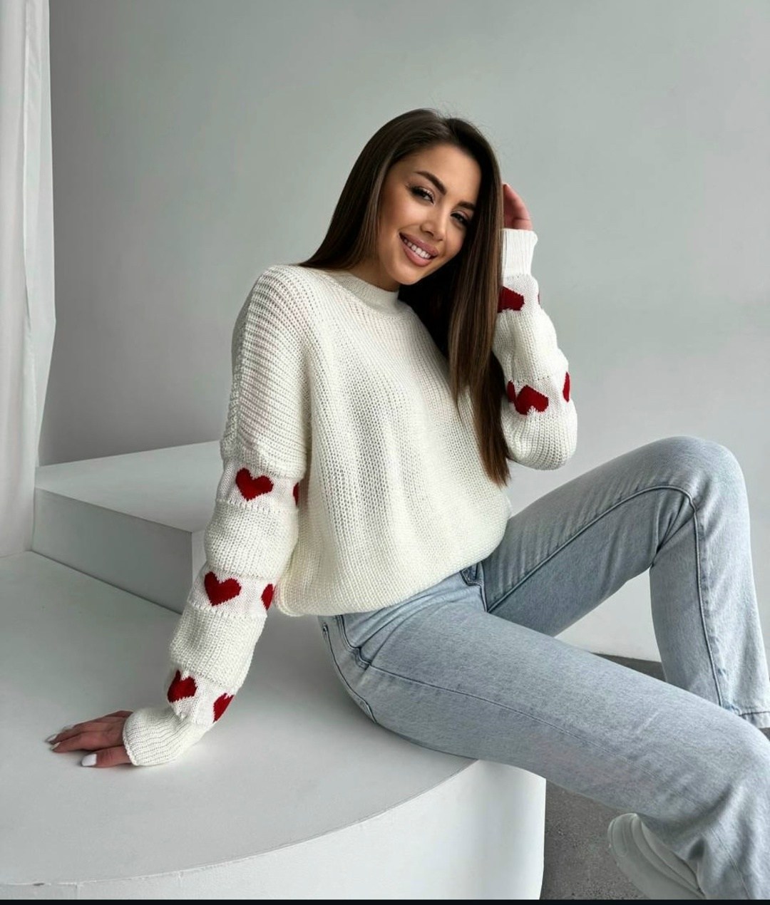 свитер женский,вязаный свитер оверсайз,свитера вязаные,женская кофта,свитер женский вязаный
