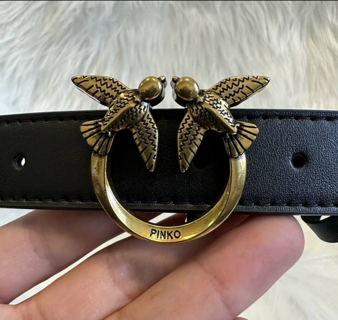 ремень женский pinko,ремень pinko,ремень pinko черный,ремень женский кожаный pinko,ремень пинко