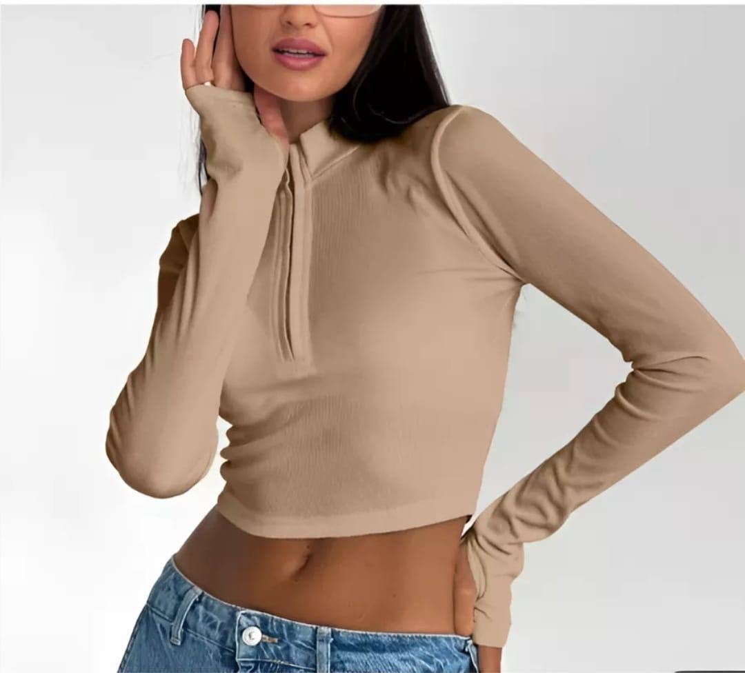 кроп топ с длинными рукавами с вырезом на молнии,кофта женская,короткая кофта,топ с длинными рукавами,лонгслив розовый