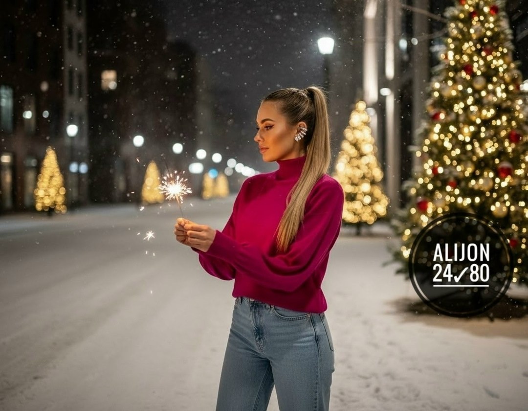 девушка,платье свитер,девушка в вязаном платье,рождественская фотосессия,красивая девушка