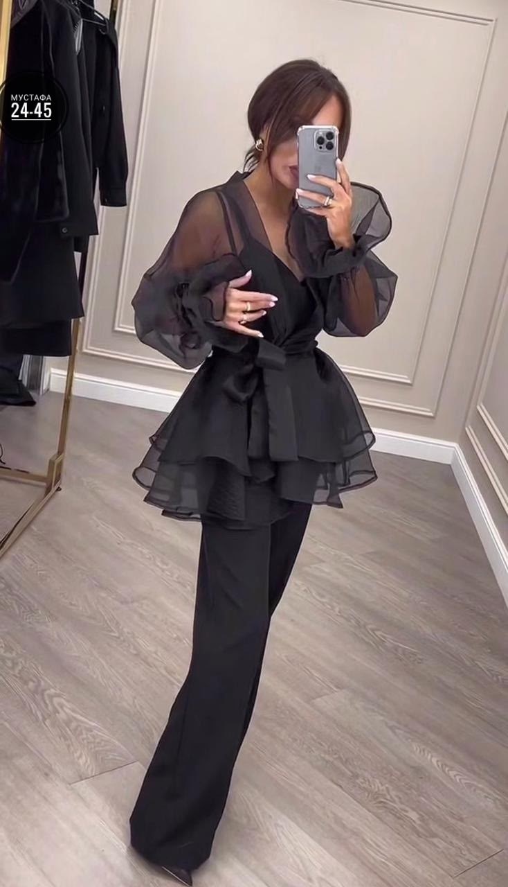 костюм женский тройка,костюм женский,брючный костюм женский,костюм тройка,жакет из органзы