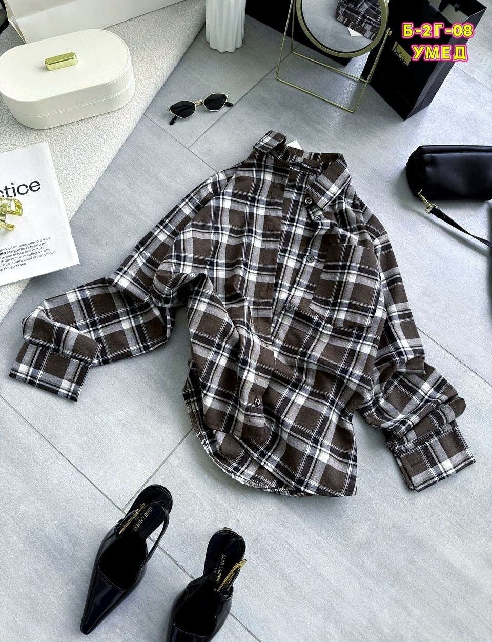 рубашка в клетку,рубашка в клетку с майкой beststyle,рубашка оверсайз в клетку betrendy wear,рубашка в клеточку,женская рубашка в клетку