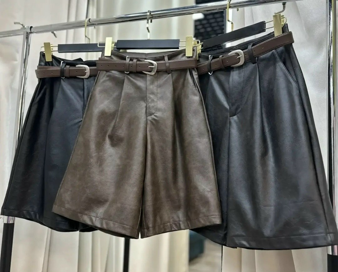 кожаные шорты,шорты бермуды женские кожаные,кожаные шорты-бермуды,женские кожаные шорты,коричневые кожаные шорты бермуды женские