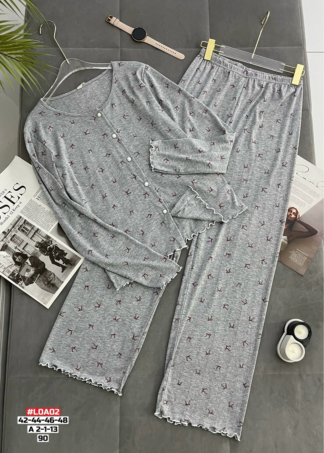 пижама для женщин,пижама женская,пижама,домашняя одежда пижама,пижама женская кофта и бриджи арт. 1103093