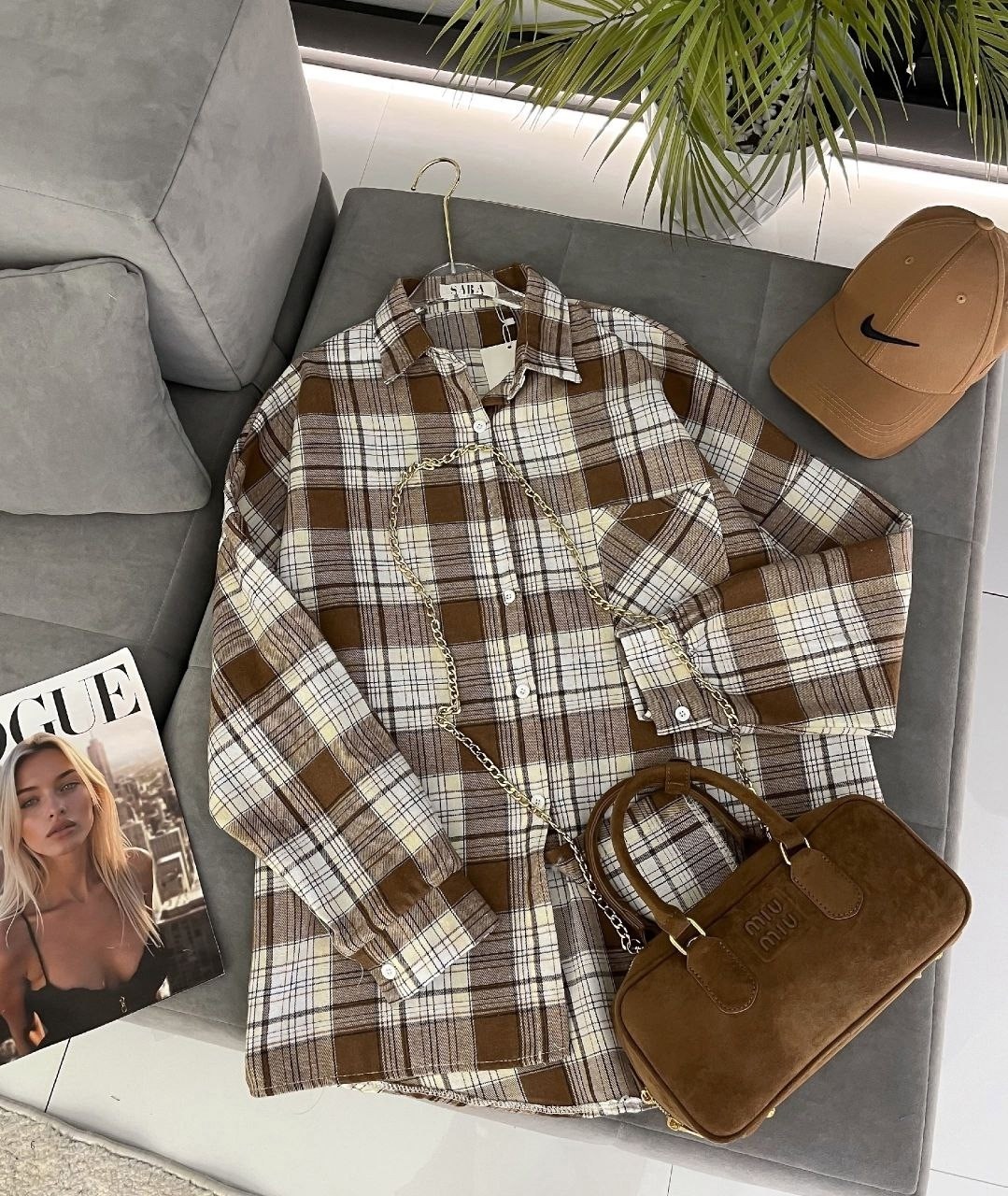 рубашка оверсайз в клетку betrendy wear,рубашка женская в клетку оверсайз,рубашка оверсайз в клетку удлиненная,рубашка в клетку,женская рубашка