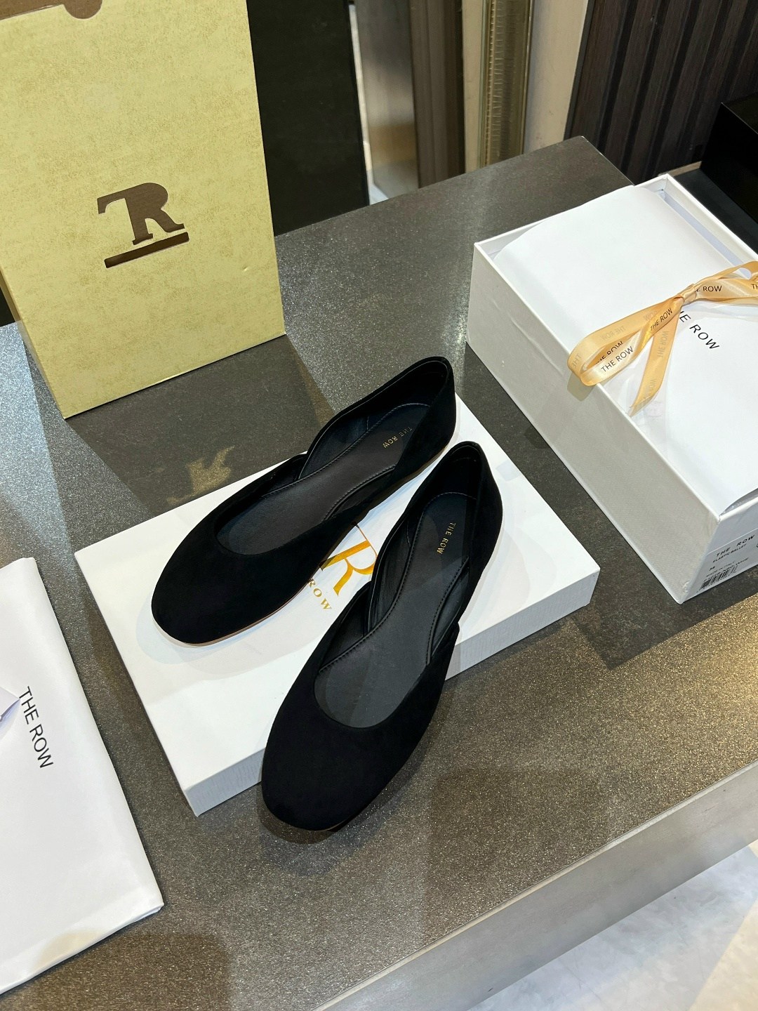 балетки the row,,кожаные балетки the row,балетки женские,балетки