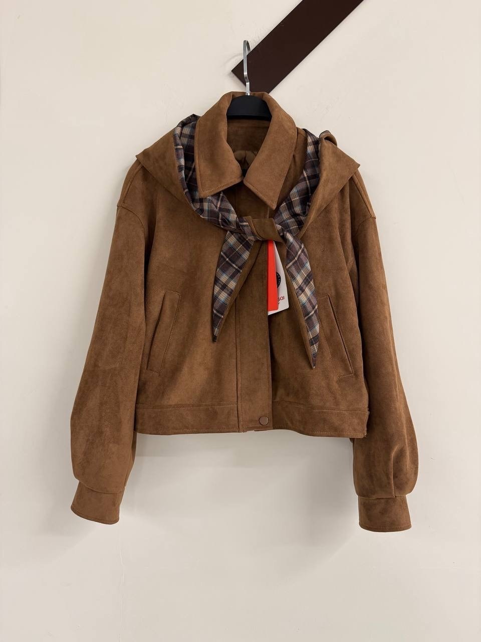 замшевая куртка miu miu,замшевая куртка,куртка из натуральная замша арт 1563,женские замшевые куртки,женская замшевая куртка miu miu коричневая