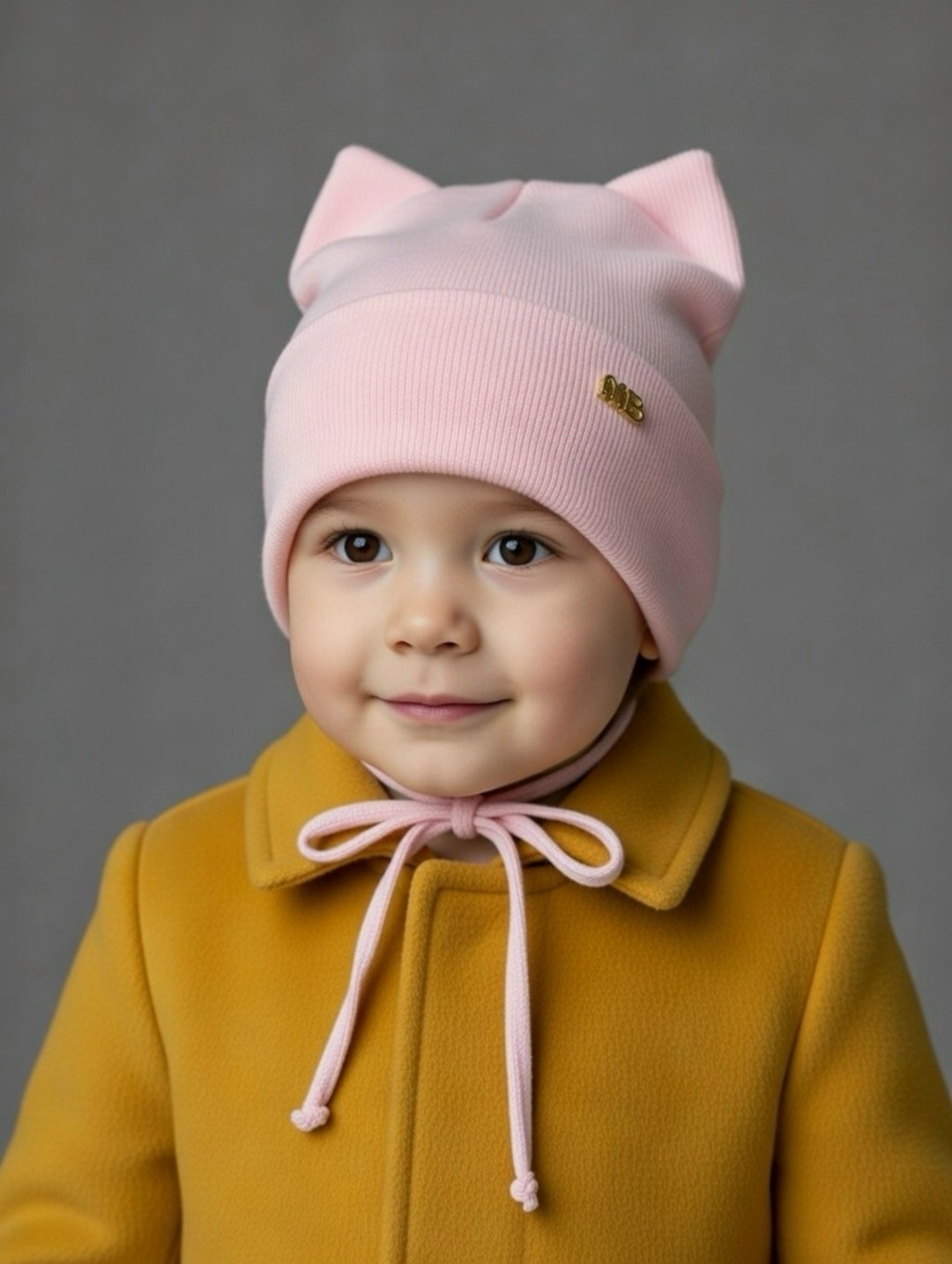 шапка для девочек,шапка детская с ушками и козырьком,шапка для малыша,шапка для девочки демисезонная,детская шапочка