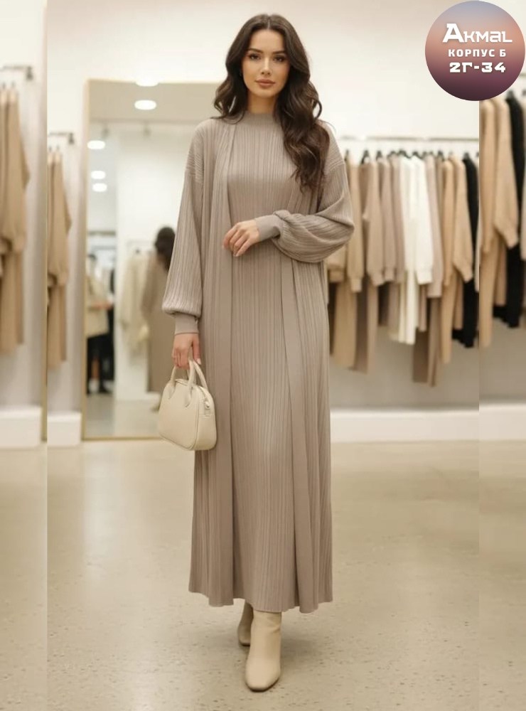 трикотажное платье,платье длинное,платье плиссе,мусульманские платья для женщин,платье мусульманское