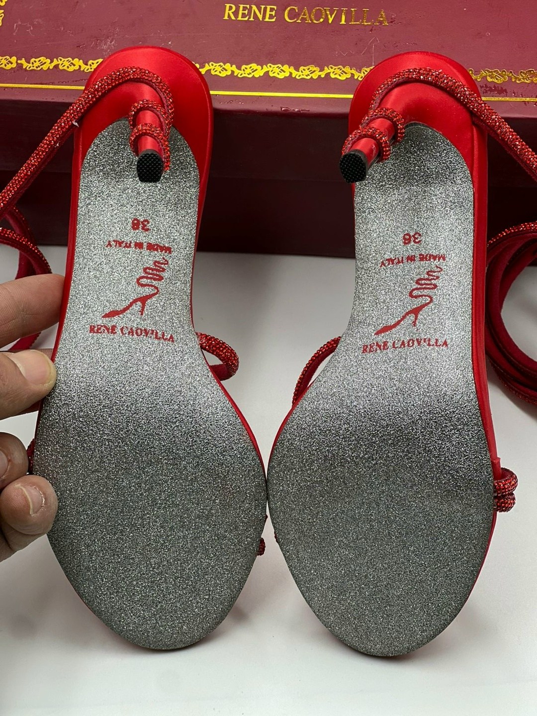 ,босоножки рене каовилла,красные босоножки,женские босоножки,босоножки rene caovilla