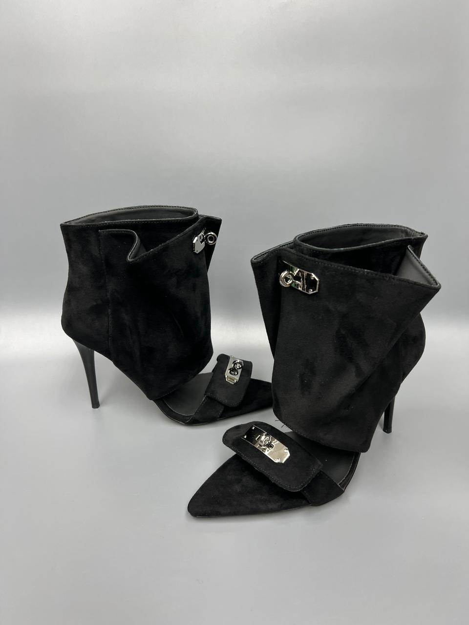 ,женские сапоги,сапоги живанши бежевые,короткие сапоги,замшевые сапоги