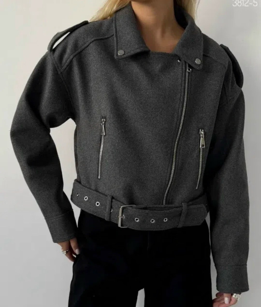 куртка косуха,косуха оверсайз шерстяная куртка осенняя цвет серый графит,куртка косуха оверсайз,куртка косуха женская,серая косуха