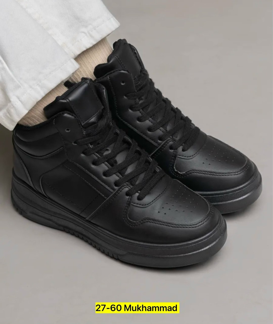 ,высокие кроссовки,высокие мужские кроссовки,кроссовки черные,мужские кроссовки
