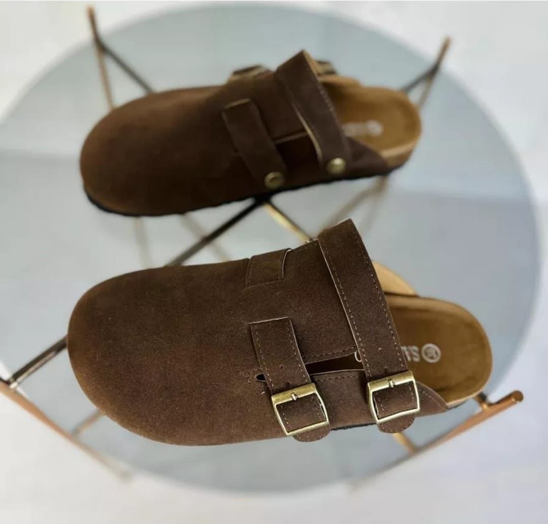 ,замшевые мюли,модные шлепанцы,шлепанцы замшевые,женские шлепанцы