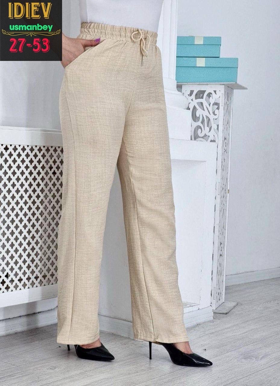 женские летние брюки,брюки женские,брюки женские широкие,брюки льняные,брюки льняные палаццо