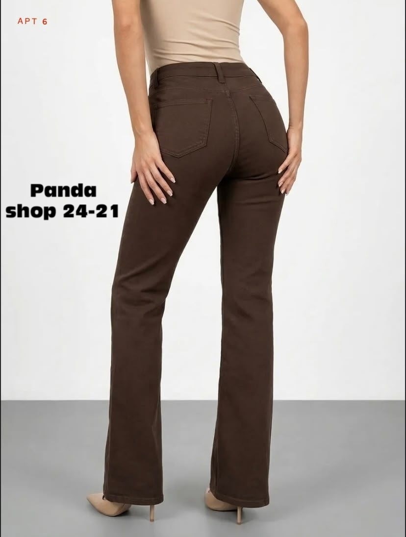 коричневые джинсы клеш женские,женские джинсы коричневые джинсовые расклешенные брюки,женские джинсы клеш,женские джинсы,джинсы клеш с высокой талией
