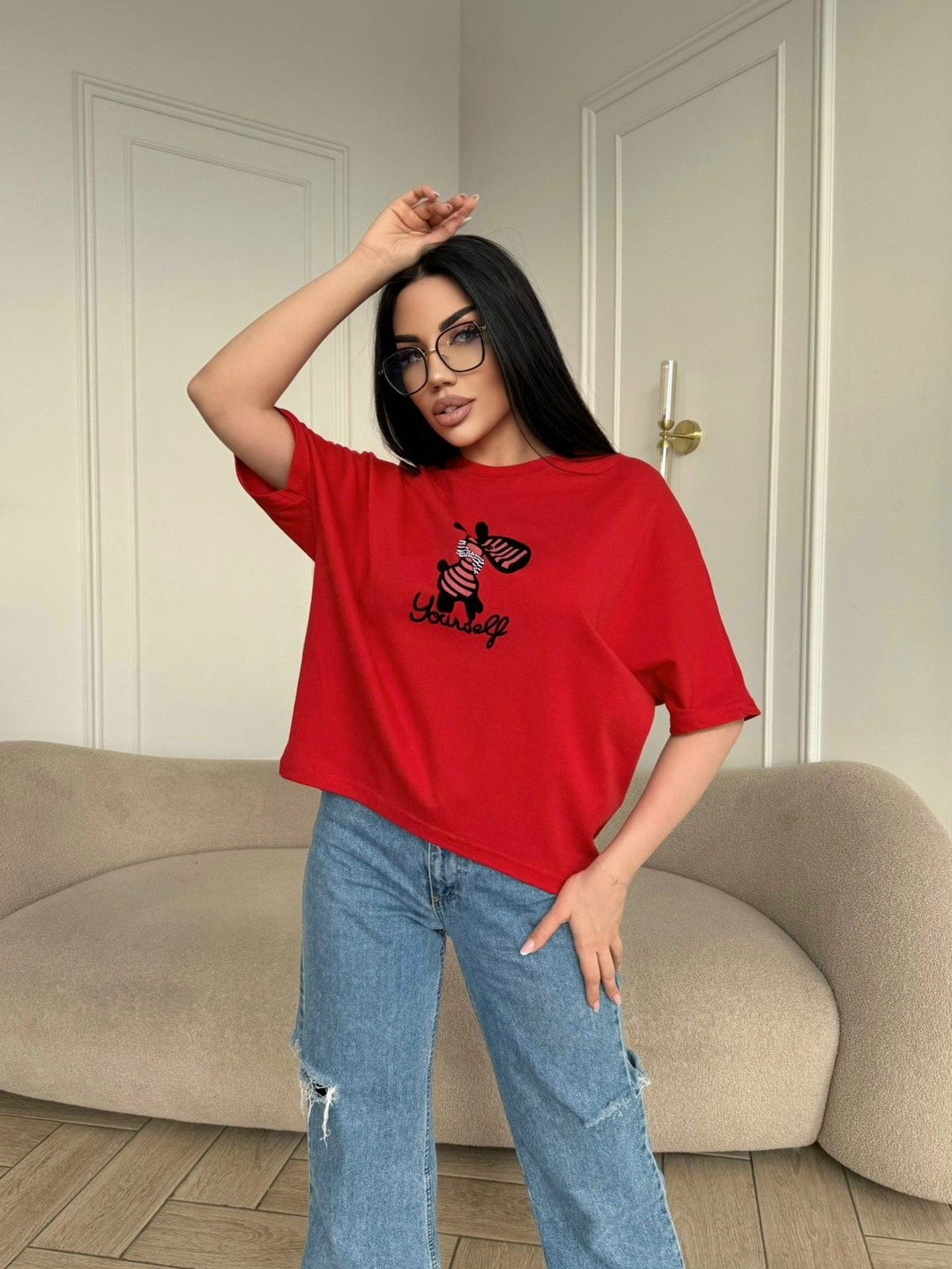 женская футболка,футболка женская базовая,футболка майка,красная футболка женская,футболка