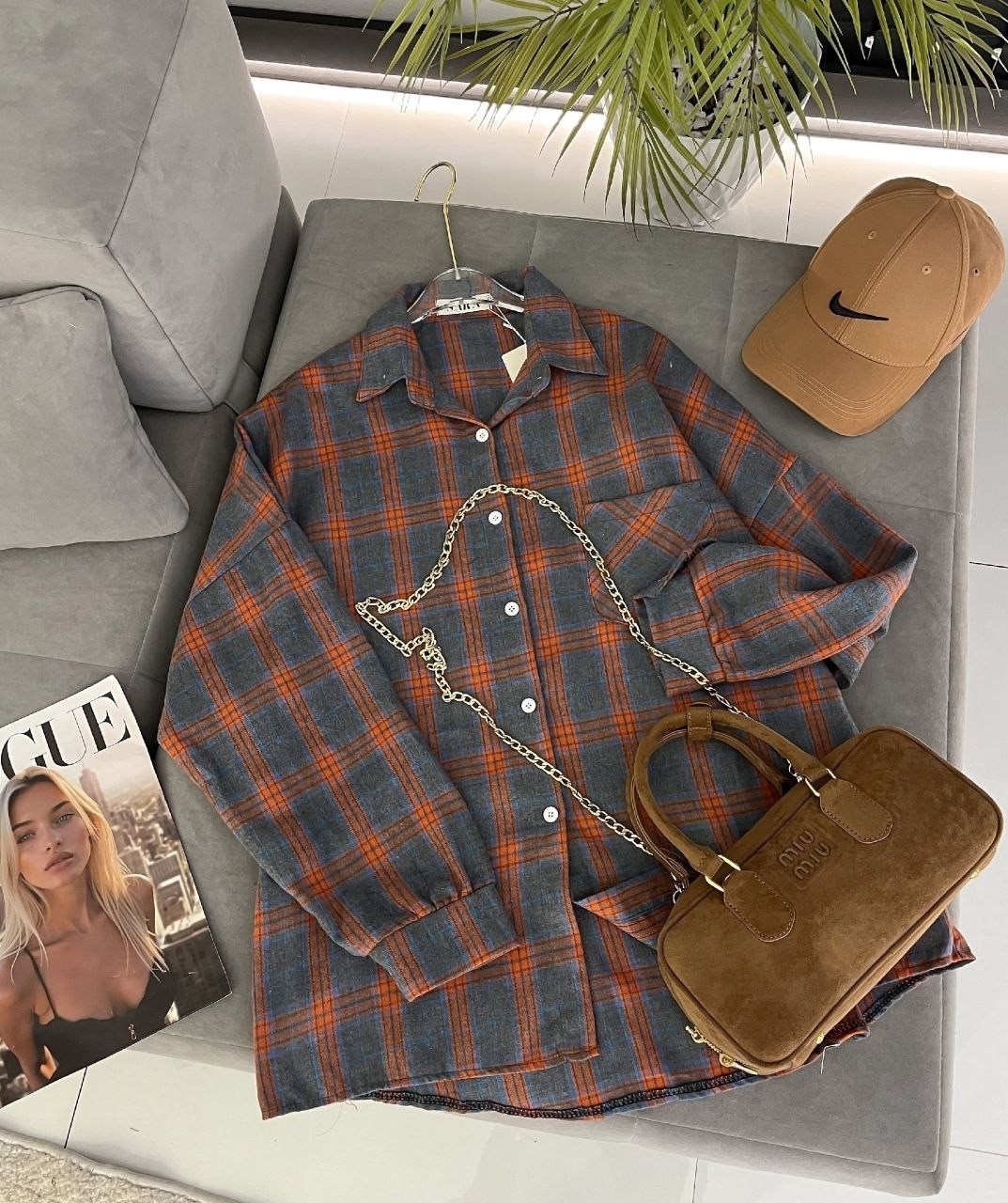 рубашка оверсайз в клетку betrendy wear,рубашка женская в клетку оверсайз,рубашка оверсайз в клетку удлиненная,рубашка в клетку,женская рубашка