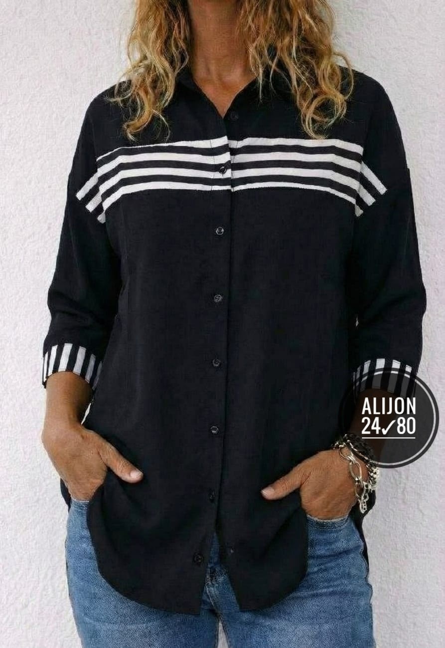 рубашка в полоску женская,рубашка в полоску,рубашка женская,повседневная рубашка,женская блузка
