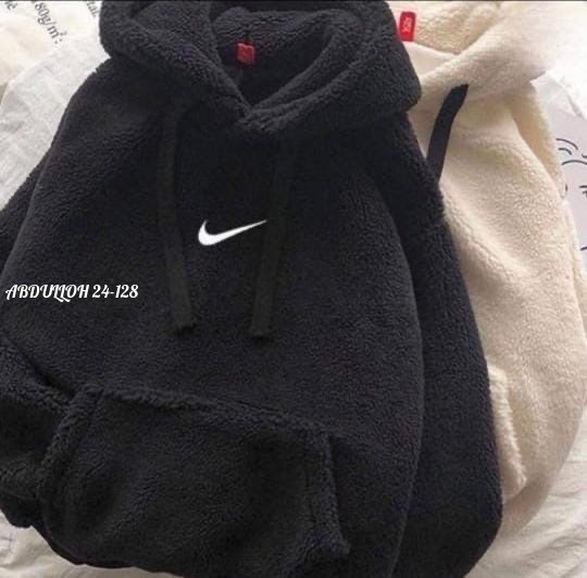худи барашка nike,плюшевое худи,nike худи,плюшевая кофта,nike hoodie