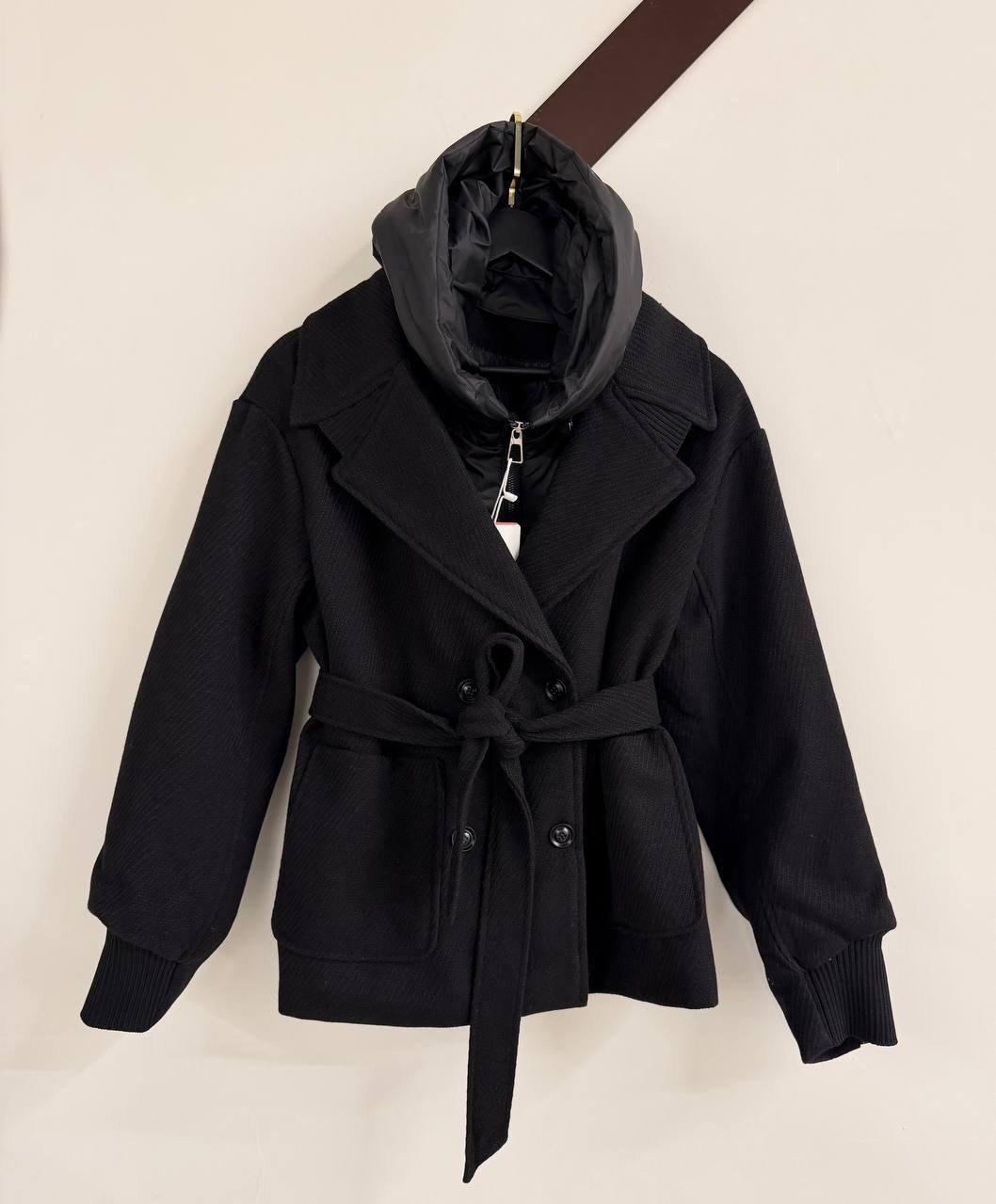 полупальто,полупальто классическое,пальто куртка,куртка женская,чёрное пальто