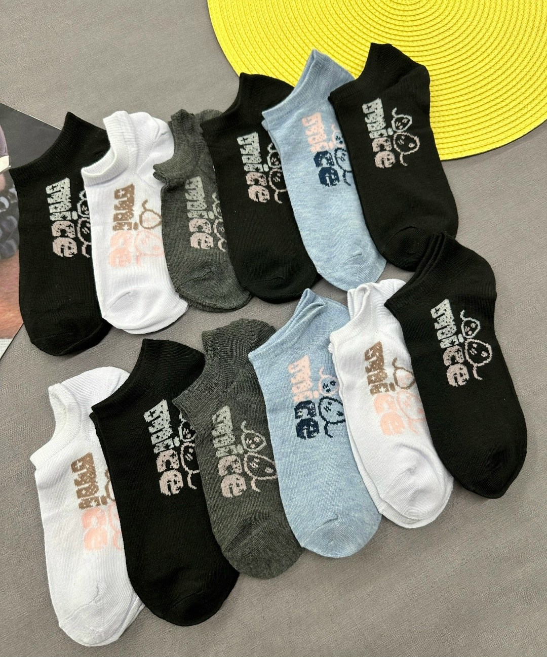 носки женские 10 пар,носки женские 10 пар разного цвета,комплект носки женские,носки женские,носки женские 10 пар alina