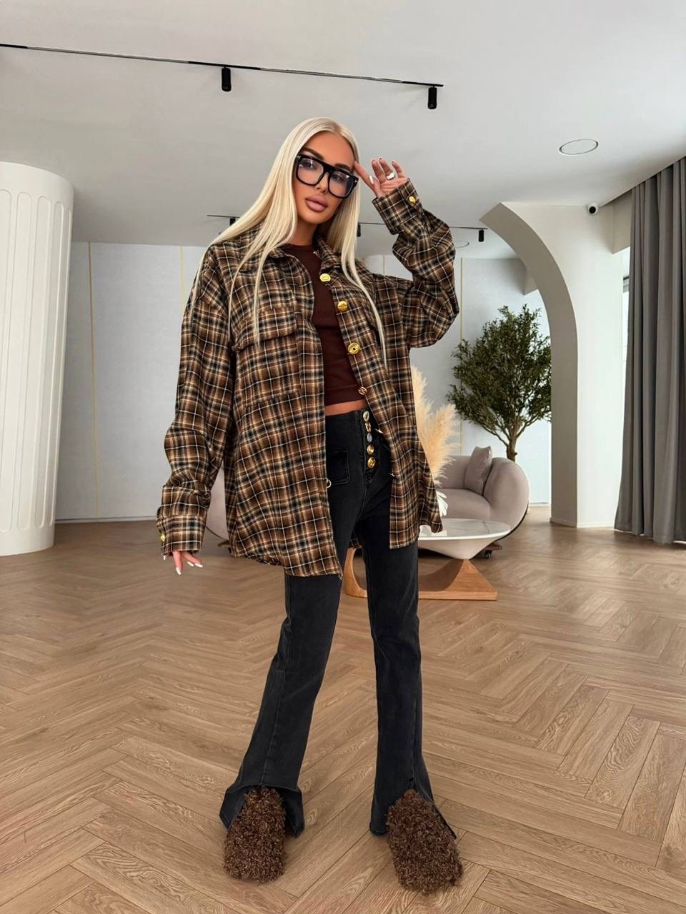 рубашка женская в клетку оверсайз,оверсайз стиль,мода и стиль,мода модная