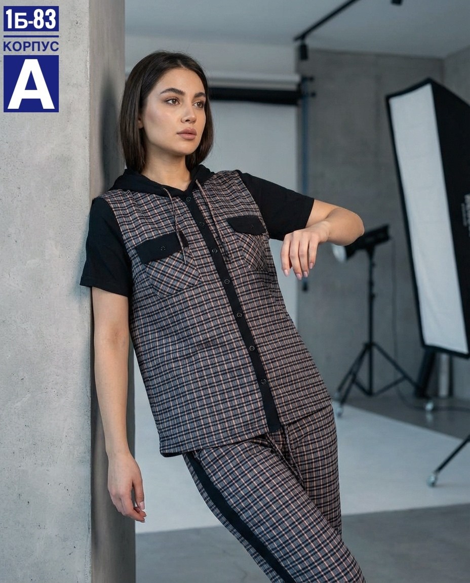 спортивный костюм в клетку женский,женские костюмы,стильные костюмы,костюм женский спортивный,спортивный костюм в клетку