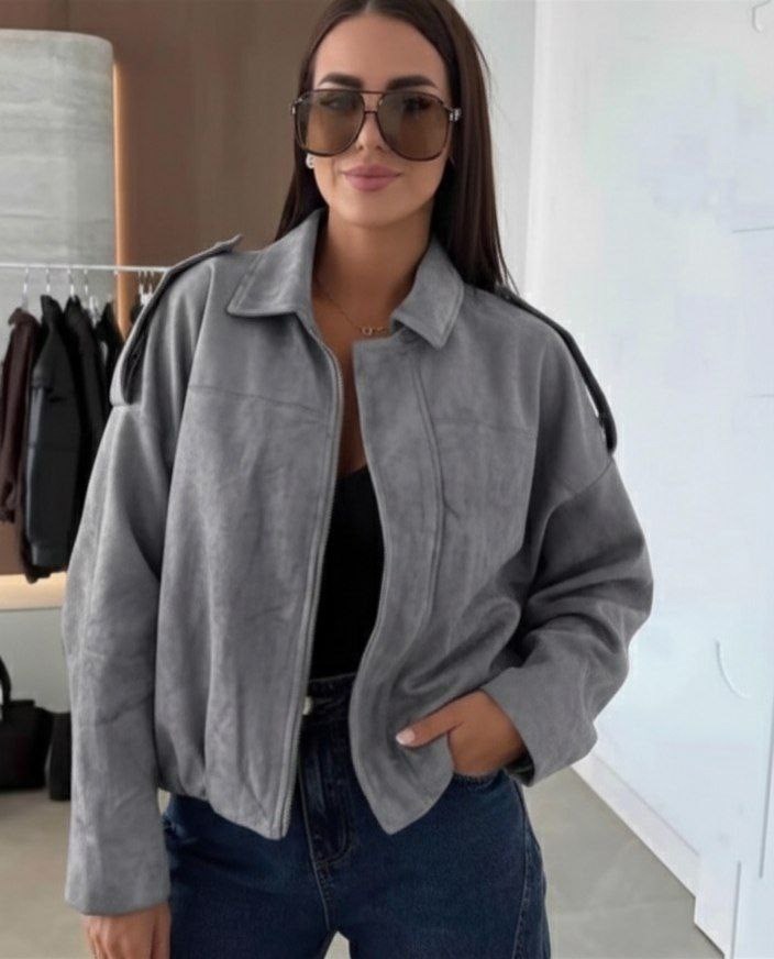 замшевая куртка,куртка бомбер укороченная оверсайз эко замшевая nonstóp with me,куртка женская замшевая короткая в стиле оверсайз,куртка бомбер свободного кроя,куртка бомбер