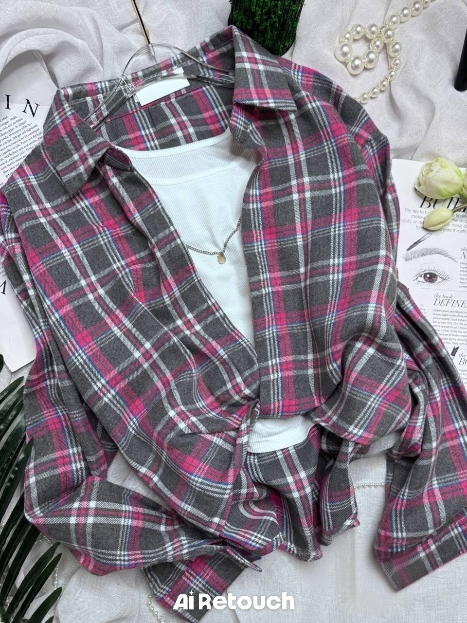 рубашка в клетку женская,рубашка в клетку женская оверсайз,клетчатая рубашка женская,рубашка оверсайз в клетку,рубашка в клетку оверсайз варенка umalook