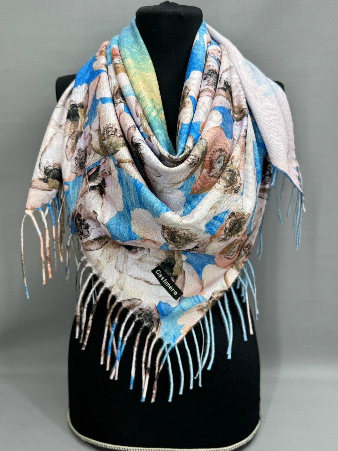 кашемировый платок,платок женский двусторонний,двусторонние платки,платки шарф,платки женские