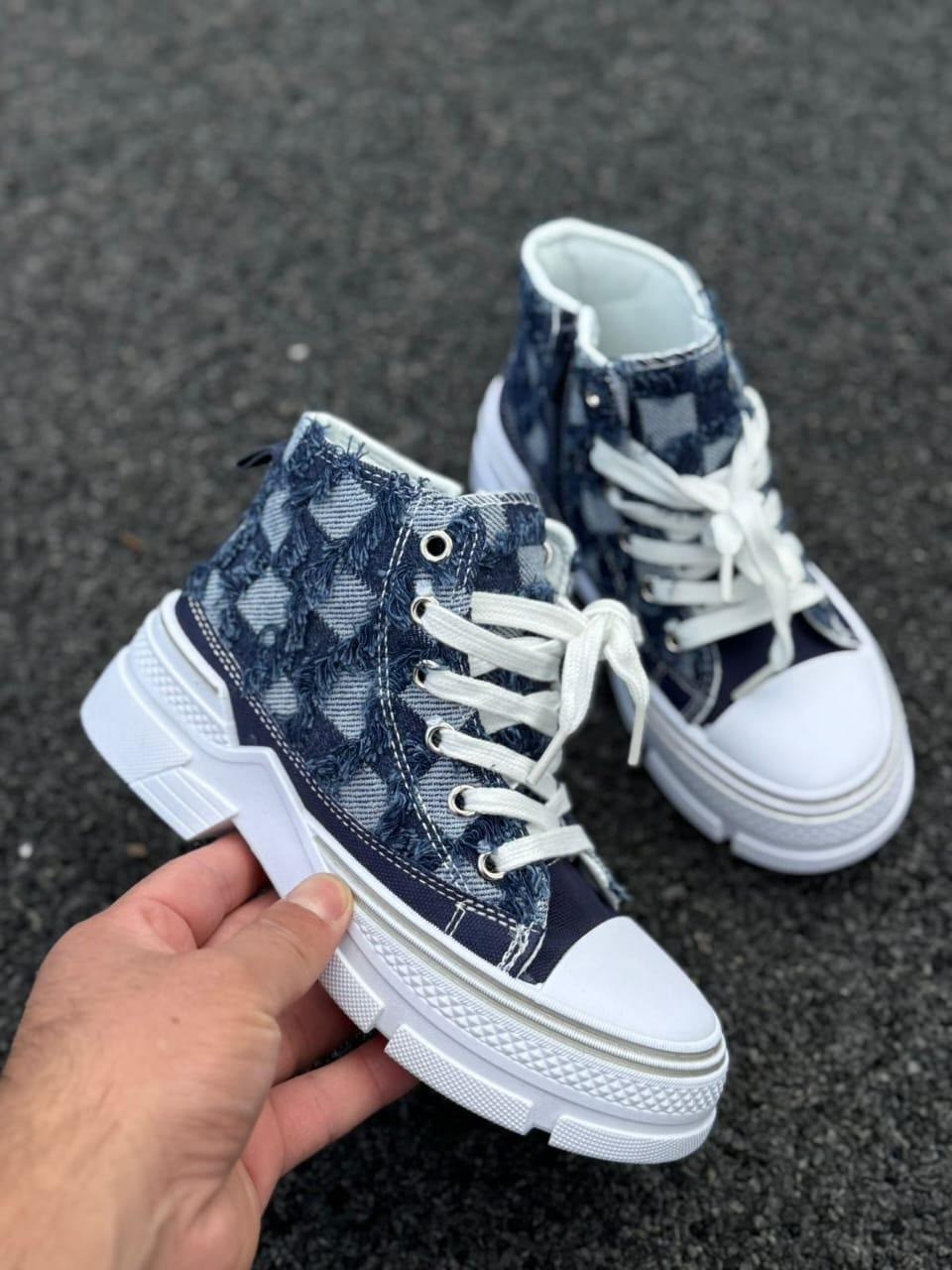 джинсовые кроссовки,,женские кроссовки,кеды для девочек,джинсовые ботинки