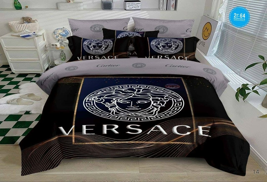 постельное белье версачи,постельное белье комплект евро,постельное белье версаче черное,комплект постельного белья евро сатин,постельное белье комплект