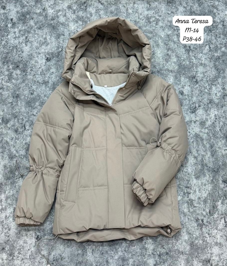 куртка зимняя оверсайз с капюшоном короткая miss evulia,женская куртка,куртка женская демисезонная,куртка,женский пуховик