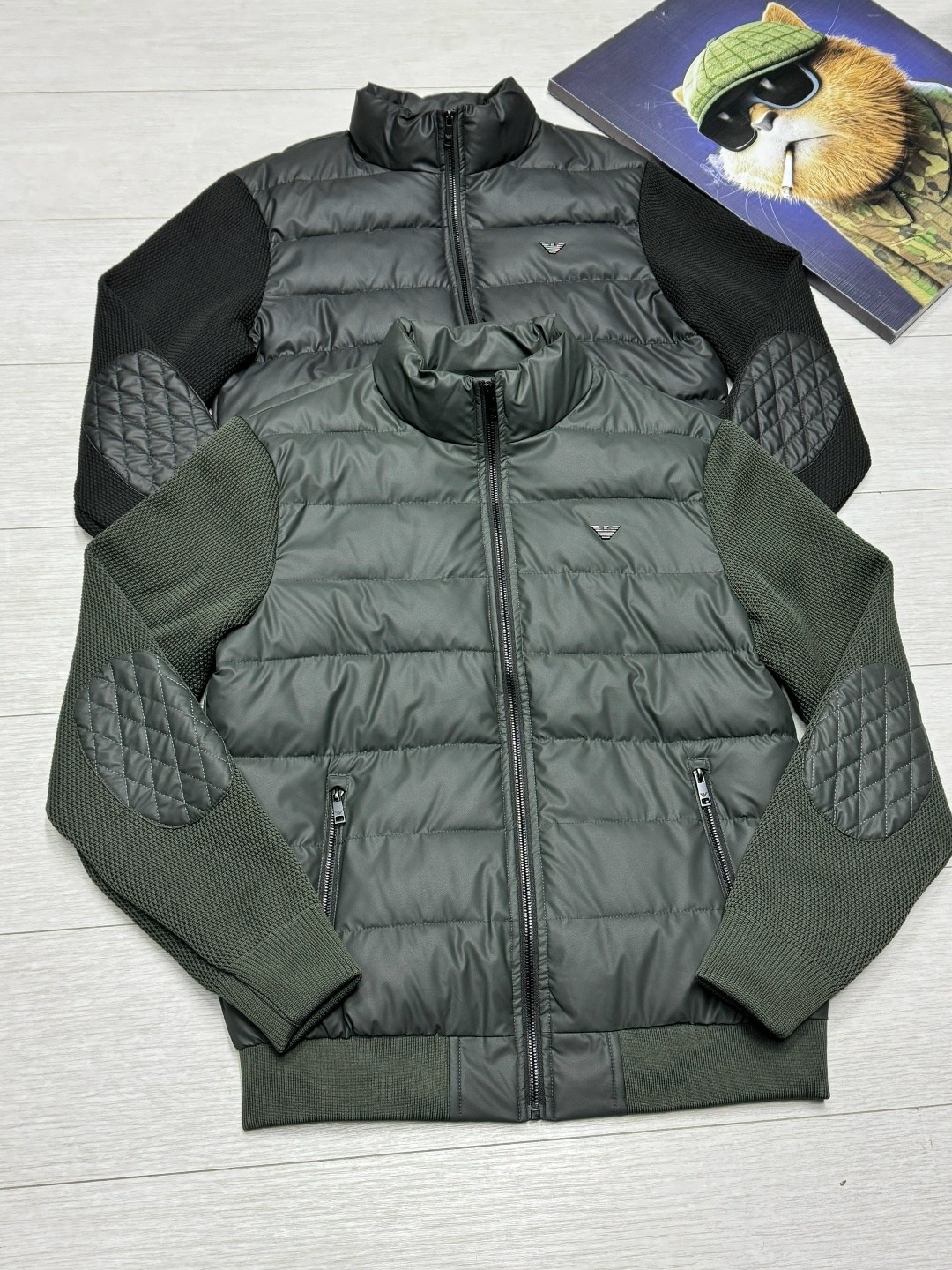 куртка мужскaя демисезонная,куртка мужская комбинированная,куртка с вязаными рукавами мужская,куртка,куртка для мужчин