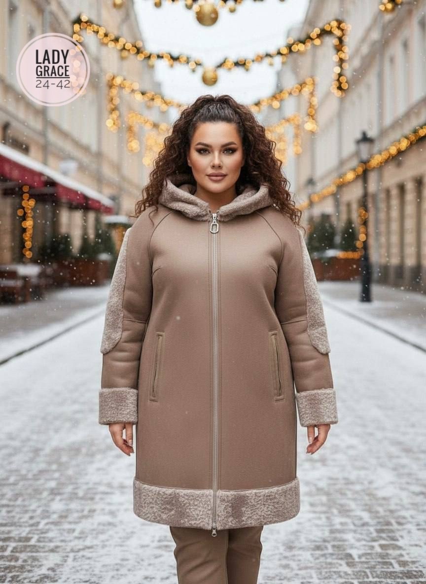 дубленка женская,эко дубленка женская длинная зимняя с капюшоном evle,дубленка зимняя двухсторонняя с капюшоном шуба,искусственная дубленка,женская зимняя дубленка с капюшоном из экомеха