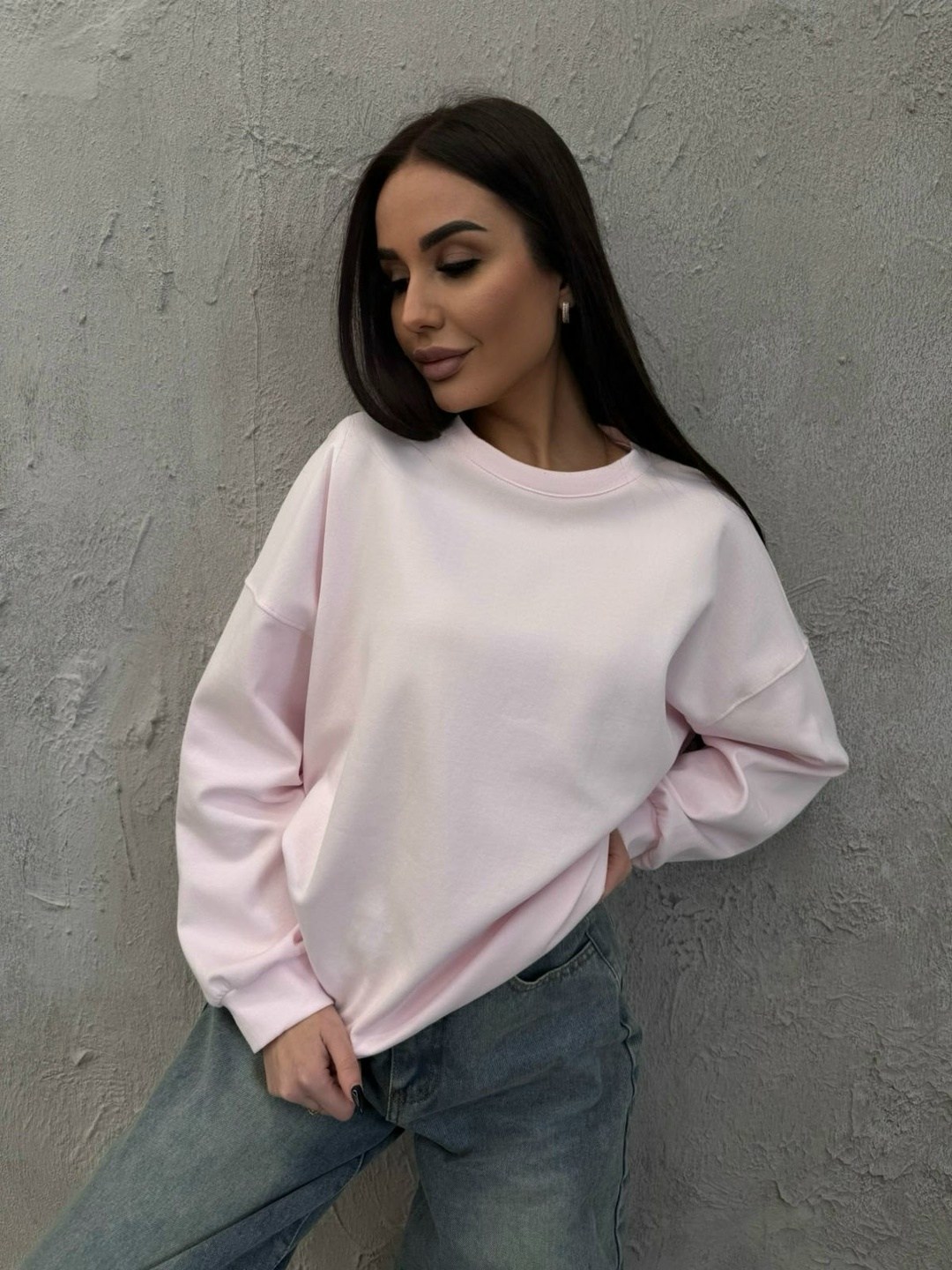 свитшот женский оверсайз,свитшот женская,свитшот оверсайз,голубой свитшот,кофта свитшот