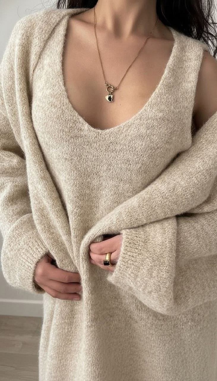 кардиган вязаное,платье кардиган,вязаное платье,трикотажное платье,серый кардиган