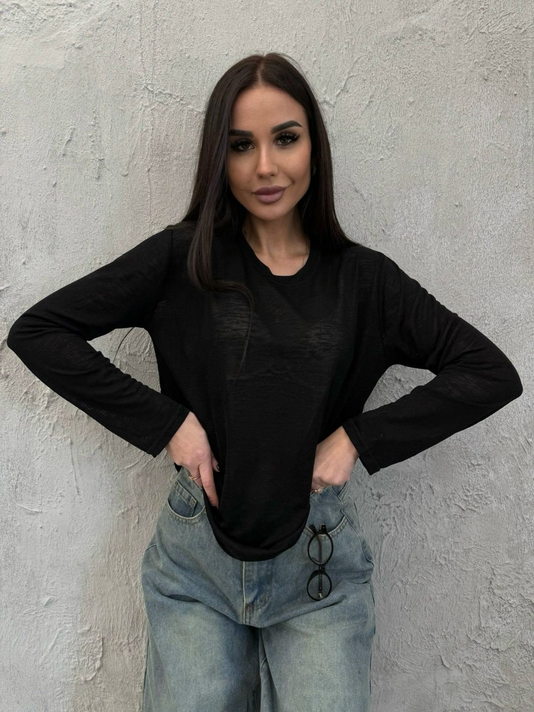 лонгслив хлопковый базовый прозрачный оверсайз,лонгслив женский белый,лонгслив женский,кофта женская,кофта прозрачная